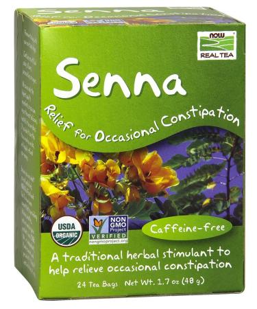 Senna (Caffeine Free) Now Foods 24 Bag