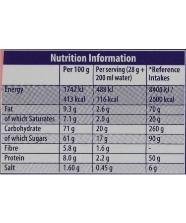 Cadbury Hot Chocolate Sachet 28g Drink Frother - Buy Online on GoSupps.com