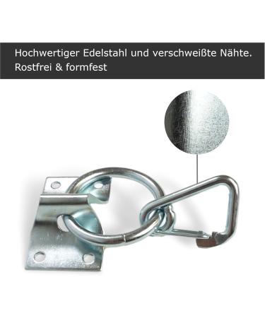 Augtop Stainless Steel Fastening Hooks for Horses & Cattle - Connect & Support with Screws & Dowels - Buy Online on GoSupps.com