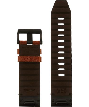 Garmin Quickfit Watch Band 26mm Chestnut Leather - Buy Online on GoSupps.com