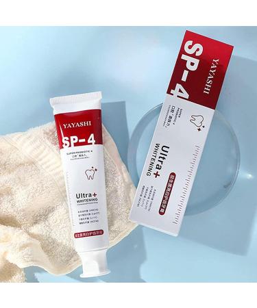 Yayashi SP-4 Toothpaste 120g | Twice Probiotic Whitening & Stain-Removing Toothpaste | Enhance Your Smile with Yiliku Zahnaufheller - Buy Online on GoSupps.com