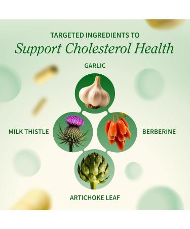 Snap Supplements Cholesterol Health + Liver Health Support Supplements 60 Vegetarian Capsules Each - Buy Online on GoSupps.com