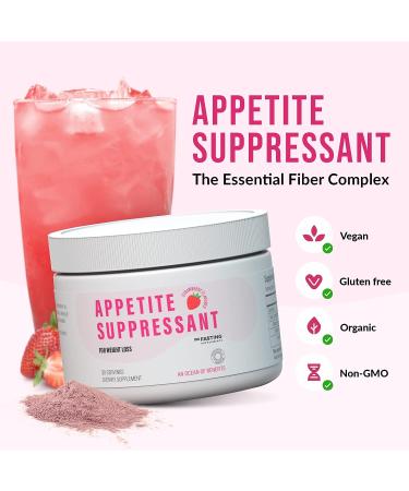 DOFASTING Fiber Supplement - Nutritional Cellulose & Konjac Root Glucomannan Powder for Intermittent Fasting | Vegan & Gluten-Free | Strawberry Flavor | 4.97 oz - Buy Online on GoSupps.com