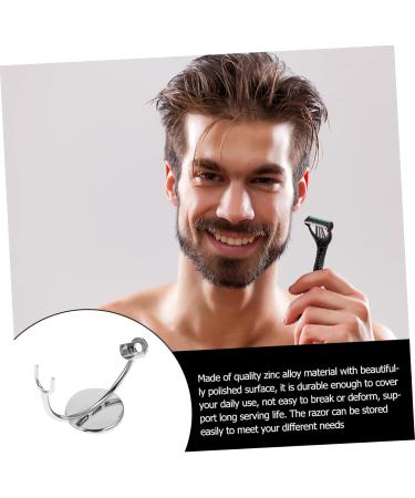 Frcolor Shaving Brush Holder - Metal Storage Organizer for Safety Razors | Stable & Stylish Zinc Coating - Buy Online on GoSupps.com