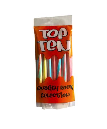 Top 10 Sticks Original Mixed Fruit Aniseed Humbug Mint Bubble Gum Candy Floss Rock Retro Sweets Gift Bag Sweet Shop - Classic Sweets Traditional Taste.