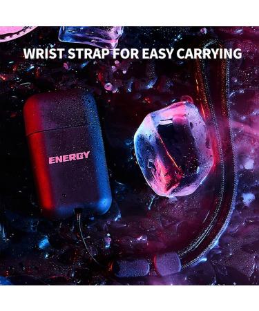 LAMUSELAND Essential Oil Nasal Inhaler, Pure and Organic Peppermint 6 Flavors Dual Nasal Stick Energy Bar for Sinus & Congestion Relief, Tension Stress Relief, Energy Boost (Black Blue) - Buy Online on GoSupps.com