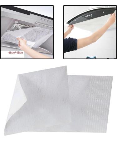 Vliesstoff Filter Papers Foldable FilterSheets Absorbent Filter Paper 12-Piece/Set Fits for Home Ranges Hoods - Buy Online on GoSupps.com