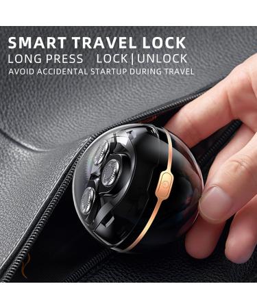 Mini Shavers for Men - Pocket Size Washable Electric Razor 3D Floating Head Ideal for Travel & Gifts - Buy Online on GoSupps.com