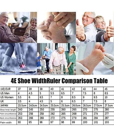 ZBJH Extra Wide Diabetic Shoes for Women 22.9.2 - Size 42 (Color A03) | Swollen Feet, Arthritis, Edema Footwear - Buy Online on GoSupps.com