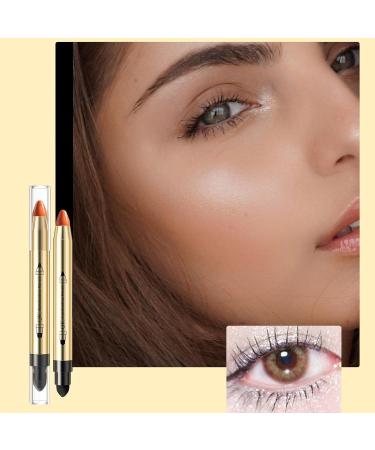 Eyeshadow Pencil Highly Pigmented Eye Shadow Shimmer Eyeshadow Pencil Crayon Shimmer Eye Brightener Stick Long Lasting Shimmer Cream Eyeshadow Pencil Crayon for 1 count (Pack of 1) - Buy Online on GoSupps.com