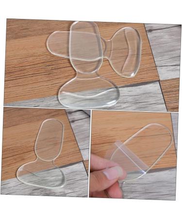 NOLITOY Silicone Half Size Heel Pads - 4 Pairs Wear-Resistant Inserts for High Heels | Comfortable & Soft Insole for Women - Buy Online on GoSupps.com