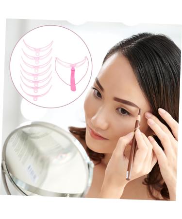 Angoily Eyebrow Tools 6 Sets Eyebrow Aid Specialty Tools Pro Tools Plastic Eyebrow Stencil Four Generations Shaper Modify 12X11X8CMx2pcs Pinkx2pcs - Buy Online on GoSupps.com