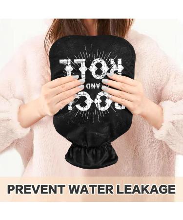 NAANLE Rock and Roll Hot Water Bottle - Transparent Handfoots Heating Bag for Pain Relief & Cold Therapy | 1L International Shipping - Buy Online on GoSupps.com