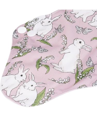 Washable Menstrual Mat - Comfortable & Reusable Sanitary Mat for Menstrual Care (Rabbit Design) - Buy Online on GoSupps.com