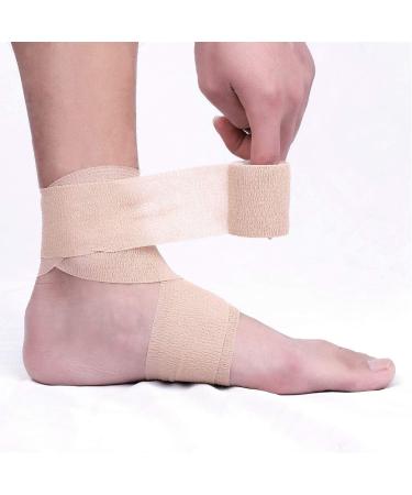 Self-Adhesive Cohesive Wrap Bandage - Flexible Stretch Tape for Athletic Support & First Aid (6 Packs 3"x5 Yards) - Ideal for Wrist Hand & Ankle Sprains - Buy Online on GoSupps.com