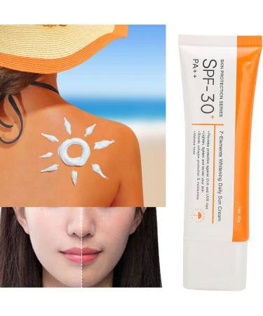 Qukaim UV Isolation Cream SPF 30 Sunscreen Moisturizing Cream 40g UV Isolation Summer Protection - Buy Online on GoSupps.com