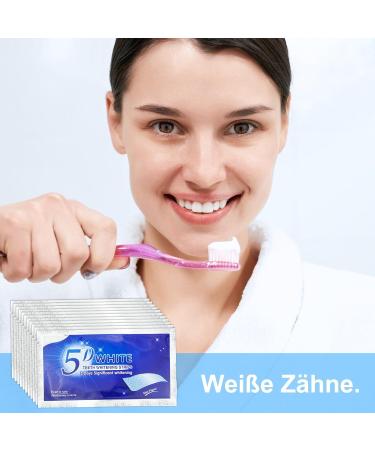 28 Stripes Tooth Whitening Strips - Effective Teeth Bleaching & Whitening for Yellow Teeth | International Shipping Available - Buy Online on GoSupps.com