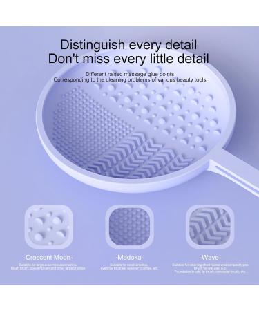 Makeup Brush Cleaner Bowl durable Makeup Sponge Cleaner Bowl Easy To Clean Makeup Cleaner Bowl Sponge For Powder Pads Sponges A Gift On Birthdays christmas. - Buy Online on GoSupps.com