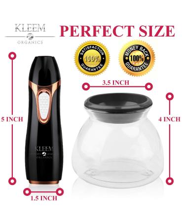 Makeup Brush Cleaner Machine with Shampoo - Automatic Electric Spinner & Dryer - 2 in 1 Tool with Shampoo - Clean & Dry Brushes in Seconds - Buy Online on GoSupps.com