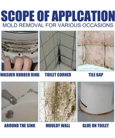 2PCS Mildew Cleaner Foam Mold and Mildew Remover Spray Effective Mould Remover Spray Multi-Purpose Foam Cleaner Bathroom Mould Remover Spray Mould Prevention Spray Mould Removers Black Mould Spray - Buy Online on GoSupps.com