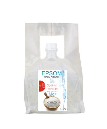 Epsom Salt 99% Salt Bathing Soaking Pleasure Pharmacy quality for your health 6.5 kg