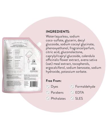 J.R. Watkins Rosewater Foaming Hand Soap Refill 28 fl oz - Pack of 3 | All Natural, Alcohol-Free, Cruelty-Free, Moisturizing, USA Made | For Bathroom or Kitchen - Buy Online on GoSupps.com