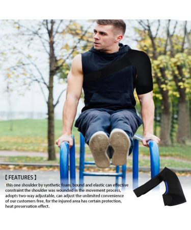 FERCAISH Adjustable Shoulder Brace for Sports & Sleeping | Chronic Tendinitis Relief | Breathable Protective Gear (L - Buy Online on GoSupps.com