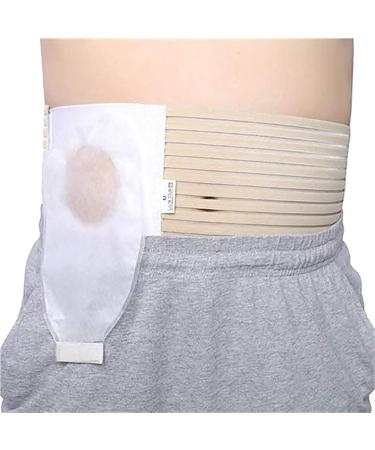 HEAXIY BUNDER GINDS - Universal Ostomy Support Belt for Men & Women | Colostomy Belly Support Right/Left Stoma Medium Size - Buy Online on GoSupps.com