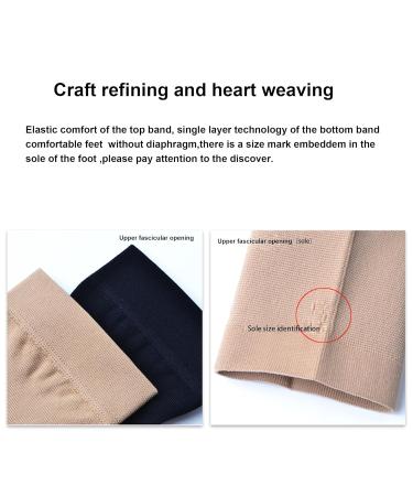 Ankle Compression Socks for Foot Pain Relief & Swelling | Medium Beige Foot Support for Men & Women - Ideal for Plantar Fasciitis & Neuropathy - Buy Online on GoSupps.com