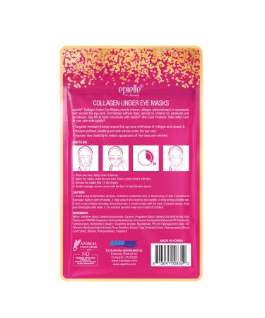 Epielle Collagen Under Eye Mask (60 Sheets) - Dark Circles and Puffiness Reduction for Mother's Day and Teacher Appreciation Gifts - Buy Online on GoSupps.com