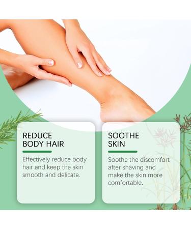 Hair Removal Care Essential Oil Plant Essential Oil Body Care Mild Nourishing & Smoothing Skin Gentle Hair Removal - Buy Online on GoSupps.com
