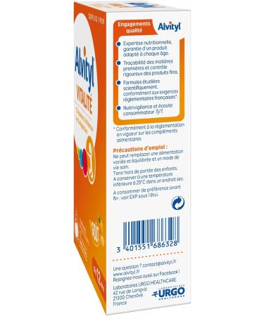 Alvityl - Vitality effervescent tablets - 12 vitamins and 10 minerals - From 12 years old - 30 tablets - Buy Online on GoSupps.com