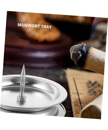 Collbath 2-Piece Moxibustion Stick Set | Stainless Steel Moxa Holder & Burner Tray for Optimal Wellness - Buy Online on GoSupps.com