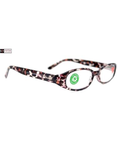Isabella Premium Reading Glasses - Fashionable Leopard Brown Print | +1.25 to +3 | Shop Now on NY Fifth Avenue - Buy Online on GoSupps.com