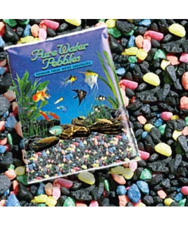 Pure Water Pebbles Lasernite Glo Aquarium Gravel 5 lb - Vibrant Glow-in-the-Dark Decor for Fish Tanks - Buy Online on GoSupps.com