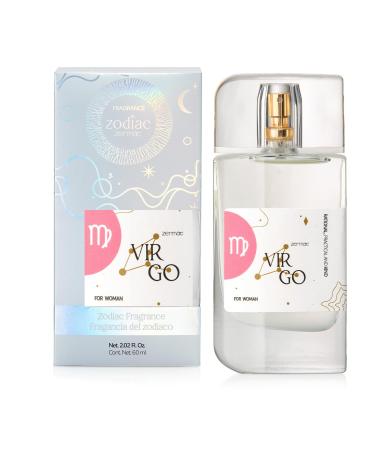 Zermat Virgo for Women: Perfumes for Women Floral - Fruity Scent Perfume para mujer 2 Fl. Oz Long-lasting Fragrance Delicately Balanced Aroma.