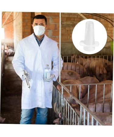 WOFASHPURET 10pcs Veterinary Nasal Dropper Kit - White Rose Vibration Suction Atomizer for Pigs - Moisturizing Spray & Vaccine Injection Equipment - Buy Online on GoSupps.com