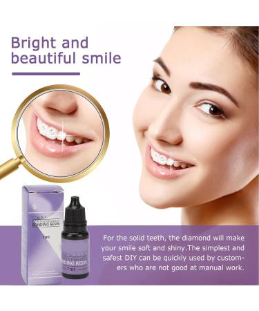 Professional Glue for Tooth Gems - 2pcs 7ML DIY Teeth Decoration & Rhinestone Bonding Resin - Buy Online on GoSupps.com