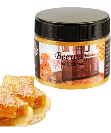 Wood Polish Beewax - 80g Multifunctional Wood Polishing Conditioner | Beewax Polish for Wood Furniture Wardrobes Wood Floors Cabinets Chairs Protection Ondian - Buy Online on GoSupps.com