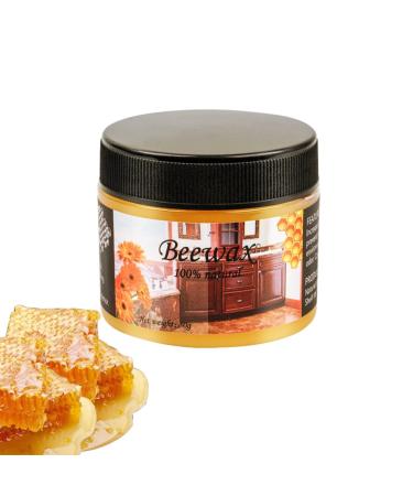 Wood Wax for Furniture - 80g Polishing Beewax for Wood Restoration Home Furniture Protection Beeswax for Cabinets Chairs Wardrobes Tables Wobblo