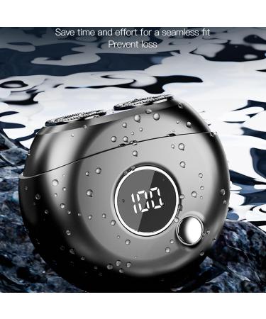 Uxsiya Dual Head Beard Trimmer - Type C Rechargeable Waterproof Low Noise Electric Beard Cutter & Pocket Groomer | International Shipping - Buy Online on GoSupps.com