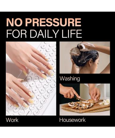 AILLSA Short Square Nail Tips - 504pcs Clear Soft Full Cover Gel Nails - Pre-shaped Acrylic Extensions for DIY Nail Salon - Buy Online on GoSupps.com