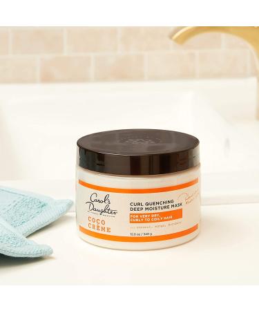 Carol's Daughter Coco Creme Curl Quenching Deep Moisture Mask 12 oz | Hydrate & Define Curls - Buy Online on GoSupps.com