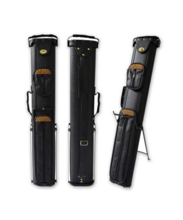 2x4 Hard Pool Cue Case 2B4S Billiard Stick Carrying Cue Case with Stand (03)