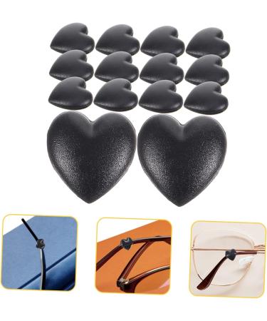 Gadpiparty 20 Non-Slip Glasses Legs & Ear Hooks - Silicone Holders for Glasses & Sunglasses - Child-Friendly Pebble Gel in Small Black (1x1cm) - Buy Online on GoSupps.com