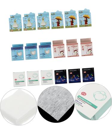 DOITOOL 18boxes Cleansing Cotton Makeup Remover Pads Face Cleansing Wipes Cotton Pads for Face Toner Makeup Cotton Pads Lash Accessories Face Cleansing Puff Face Cleaning Cushions Manicure - Buy Online on GoSupps.com