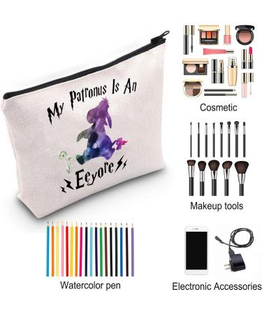 BAUNA Patronus Gift - Cartoon Character Lovers Zipper Pouch Makeup & Pencil Bag for Fans - Buy Online on GoSupps.com