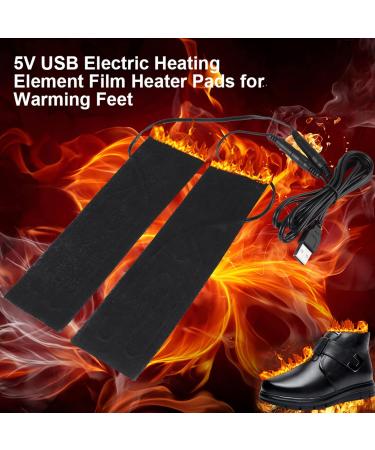 Heated Insoles - 5V USB Carbon Fiber Foot Warmers for Camping & Skiing | Keep Feet Warm at 50  - Buy Online on GoSupps.com