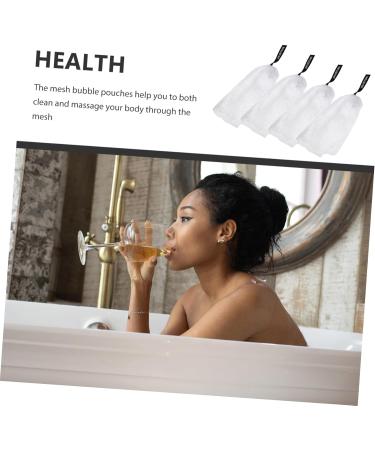 Outanaya 20pcs Double Layer Foaming Sponge Mesh Soap Bags Soap Receive Bag Bubbling Bags Soap Bags Meshes or - Buy Online on GoSupps.com
