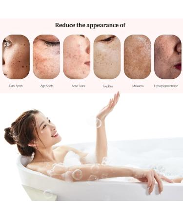 Vitamin C Soap Bar Kojic Acid Bar Soap Facial Kojic Acid Soap Deep Cleansing Soap for Removing Black Spots and Moisturizing Soap Bars for Face and Body Improve Dull Skin Reducing Acne and Scar - Buy Online on GoSupps.com